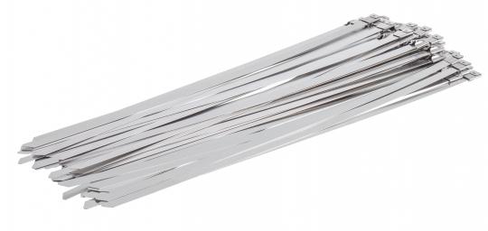 Edelstahl-Kabelbinder, 100 Stk, 7,9x360 mm 